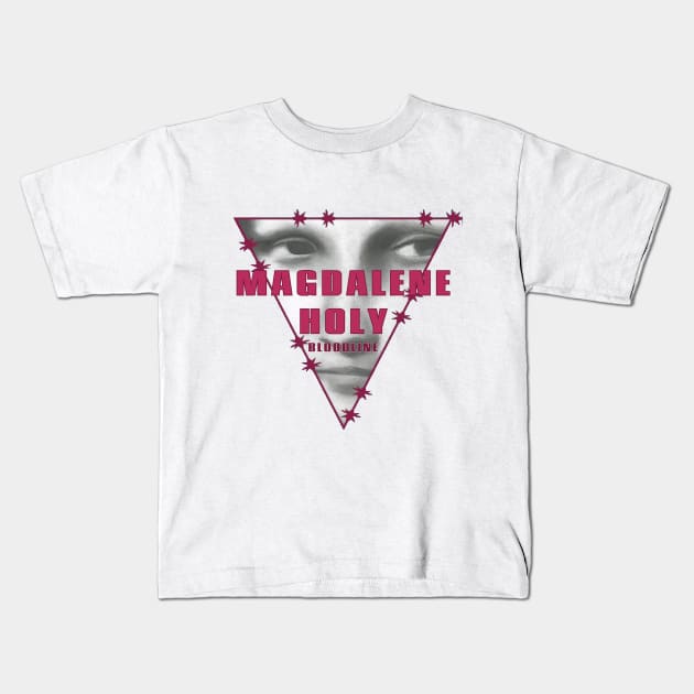 Mary Magdalene Bloodline Kids T-Shirt by Badsy